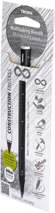 Молив Troika Construction Endless, черен