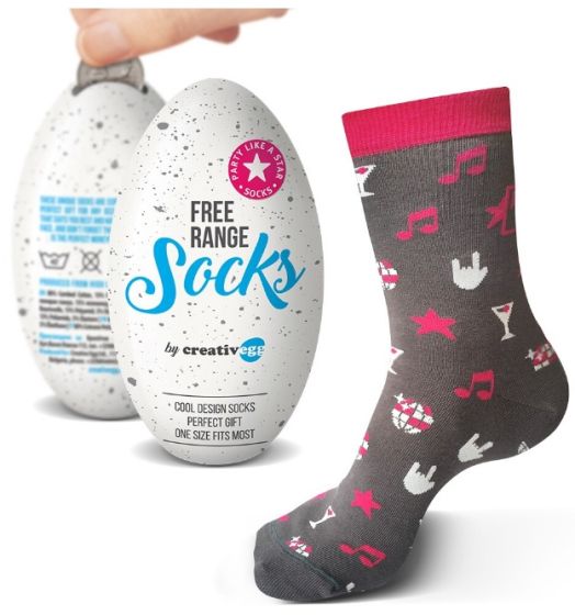 Чорапи в яйце-касичка - Party Like A Star