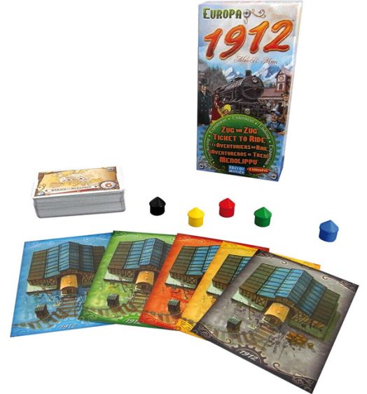 Разширение към настолна игра Ticket to Ride: Europa 1912