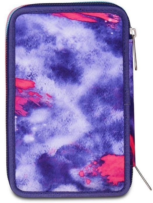 Ученически несесер Seven SJ Shady Dye с три отделения, пълен