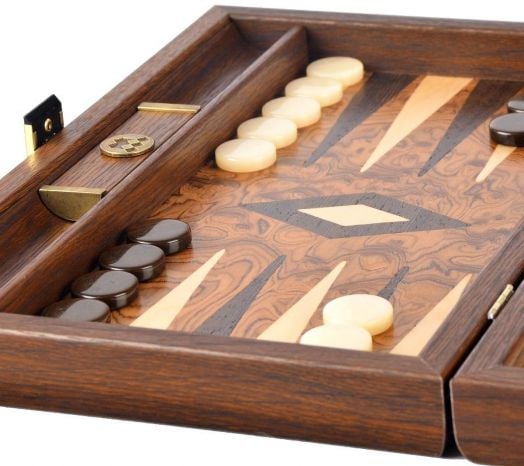 Табла Manopoulos с отделения - орех, 48 х 30 см.