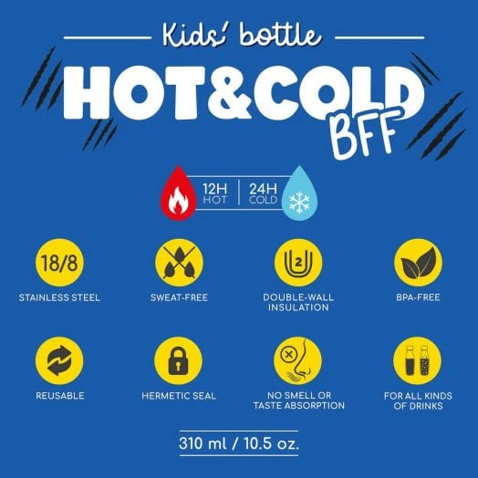 Детска термобутилка Legami - Tiger