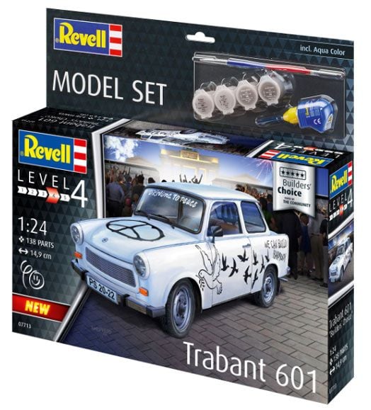 Сглобяем модел Revell, Трабант 601 S