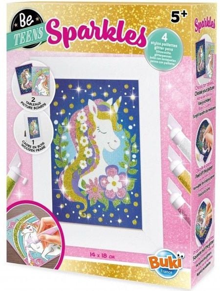 Направи сам блестящи картини Buki - Еднорози