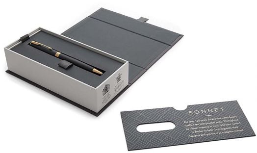 Химикалка Parker Royal Sonnet Matte Black GT