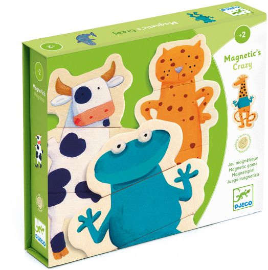 Дървени фигури с магнит: Щури животни