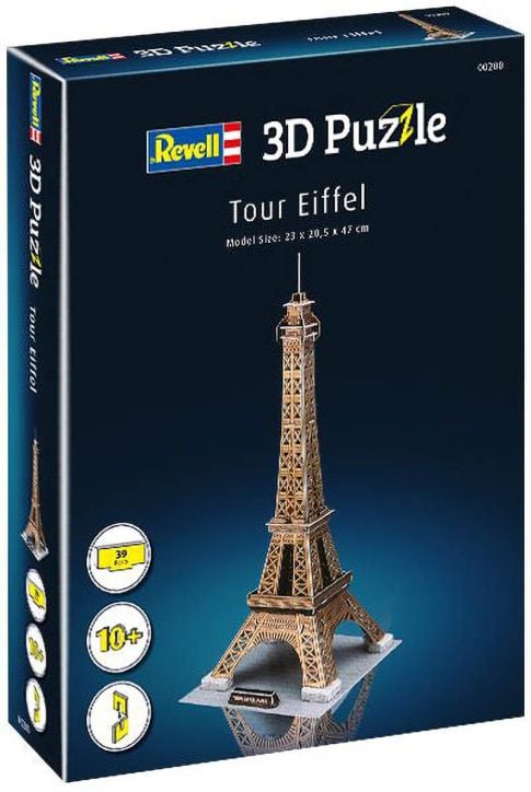 3D пъзел Revell - Айфеловата кула, 39 части