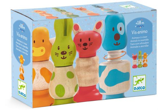 Дървена низанка Djeco Vis-animo