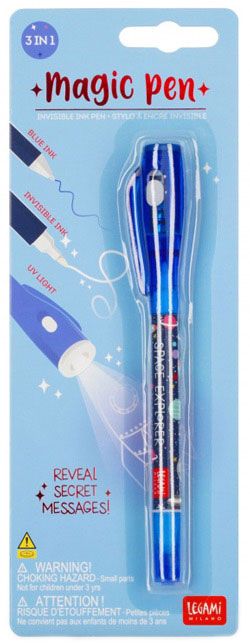 Химикалка с невидимо мастило Legami - Space