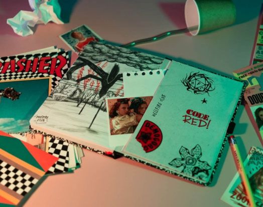 Тефтер и молив Grupo Erik - Stranger Things, А5 формат