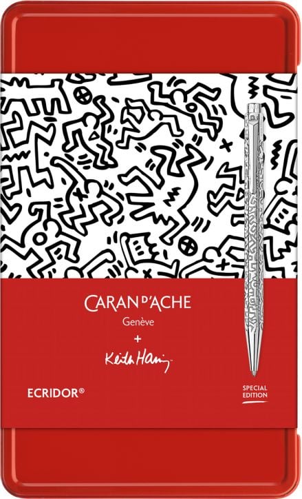 Комплект химикалка Caran D'Ache - Keith Haring