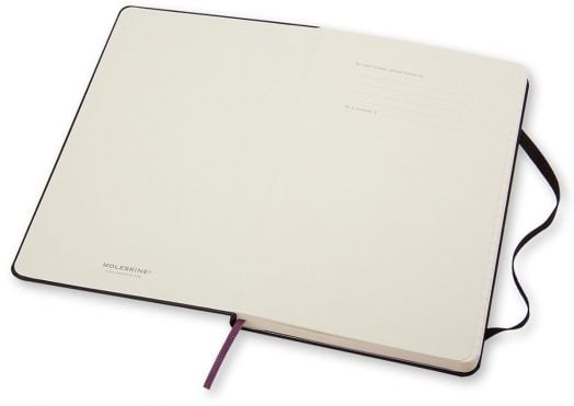 Джобен тефтер Moleskine Classic с твърди корици, линирани листа