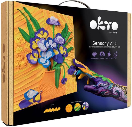 Творчески комплект Okto - Направи 3D картина с лек моделин 