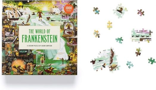 Пъзел Laurence King: The World of Frankenstein, 1000 части