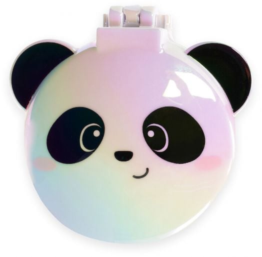 Четка за коса с огледало Legami - Panda