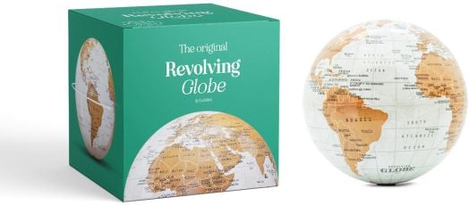 Глобус Luckies 14см, въртящ се