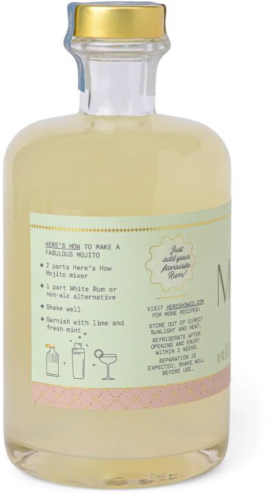 Микс за коктейл Here's How - Мохито, 473 мл.
