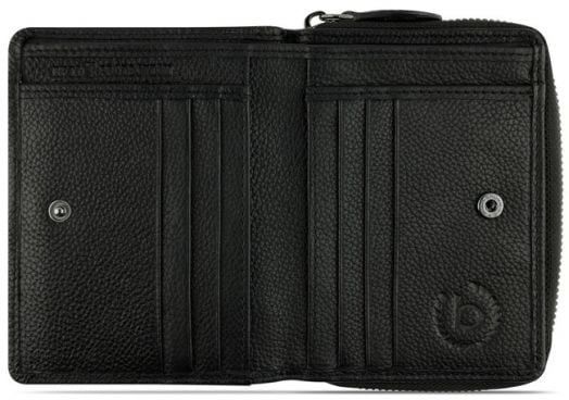 Дамски портфейл Bugatti Bella Ladies Zip Wallet, черен
