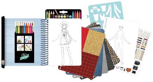 Творчески комплект Buki: Модно студио, рок облекла