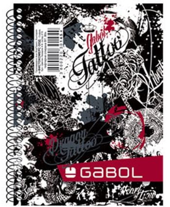 Тефтерче Gabol със спирала, B7, 80 листа