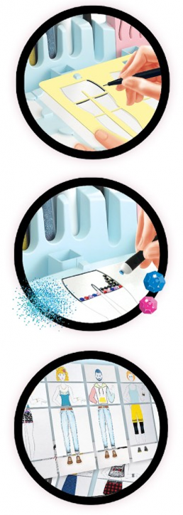 Детско професионално модно студио делукс Buki