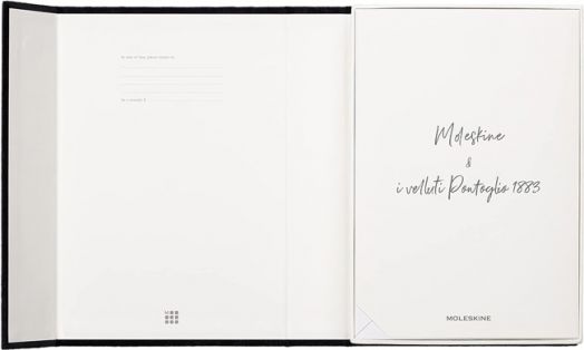 Тефтер Moleskine Velvet Pink в кутия