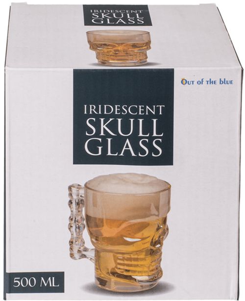 Халба за бира - Череп