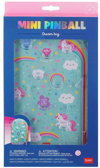 Мини пинбол Legami - Unicorn