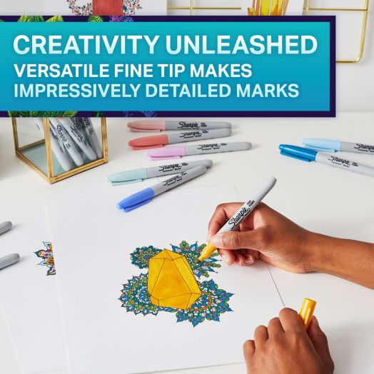 Комплект маркери Sharpie - Fish, 18 цвята