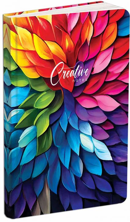 Тефтер Lastva Creative А6, 96 листа с широки редове