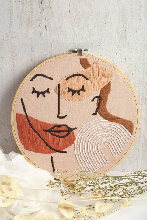 Комплект за бродиране Graine Creative - Лице