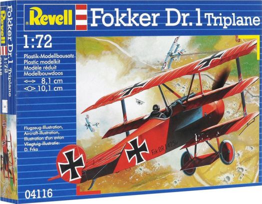 Сглобяем модел - Самолет Фокър Dr.1