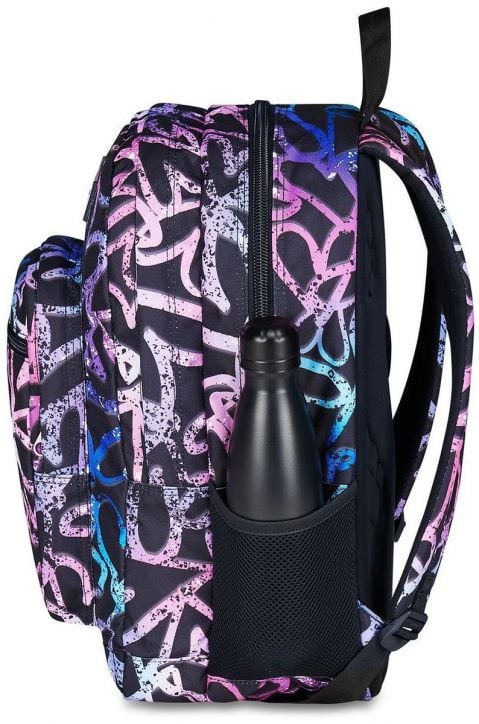 Ученическа раница Seven Freethink Lavender с две отделения и USB порт