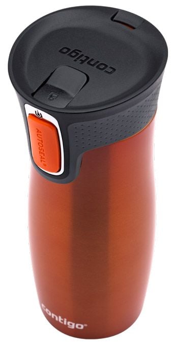 Термочаша Contigo West Loop Tangerine от неръждаема стомана
