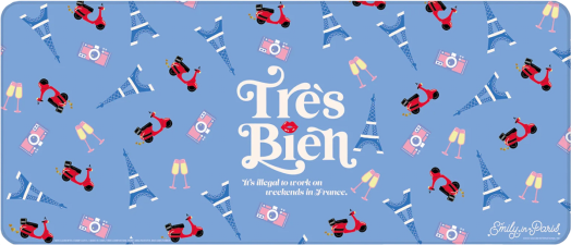 Геймърска подложка за бюро Blue Sky - Emily in Paris