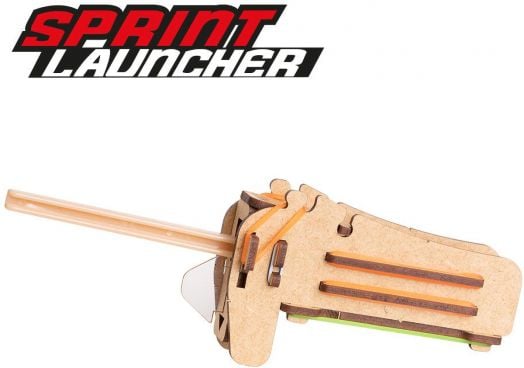 Дървен конструктор Smartivity - Състезателна кола