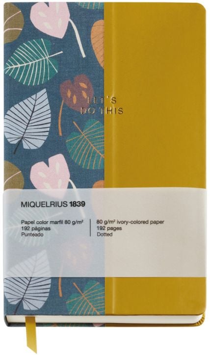 Тефтер Miquelrius Autumn Leaves Green-Ochre