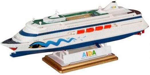 Сглобяем модел Revell - Круизен кораб AIDA 16.1 см.