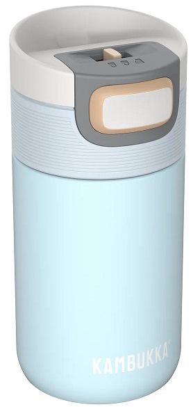 Стоманена термочаша Kambukka Etna Breezy Blue, 0.300 л.
