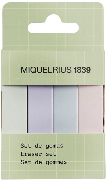 Комплект гумички Miquelrius Back2Basics, 4 бр.