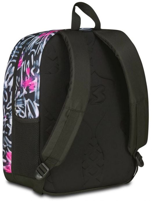 Ученическа раница Seven Pro XXL Reversible Detach Jet Black и безжични слушалки