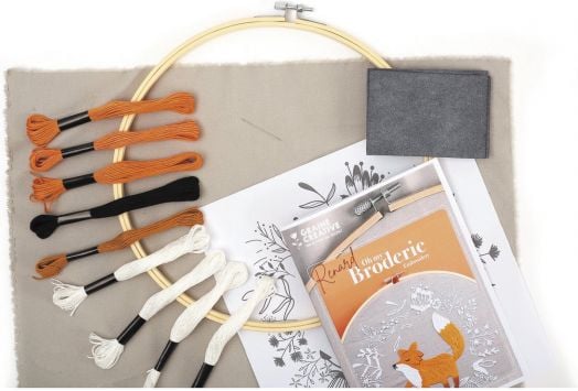 Комплект за бродиране Graine Creative - Лисица