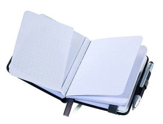 Джобен тефтер Troika с химикалка Liliput, жълт