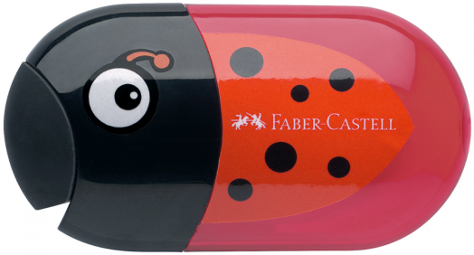 Двойна острилка Faber-Castell с резервоар и гума