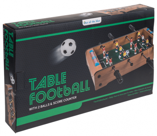 Дървена мини джага за футбол Out of the Blue