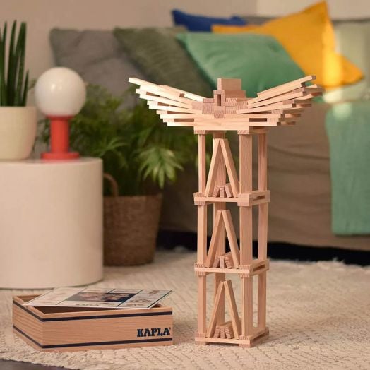 Дървен конструктор Kapla, 100 части
