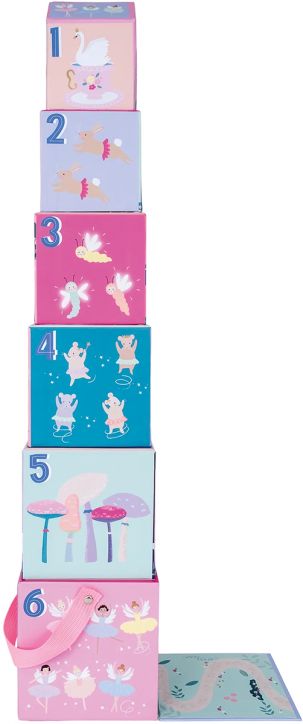 Кубчета за подреждане Floss & Rock - Stack and play, Enchanted