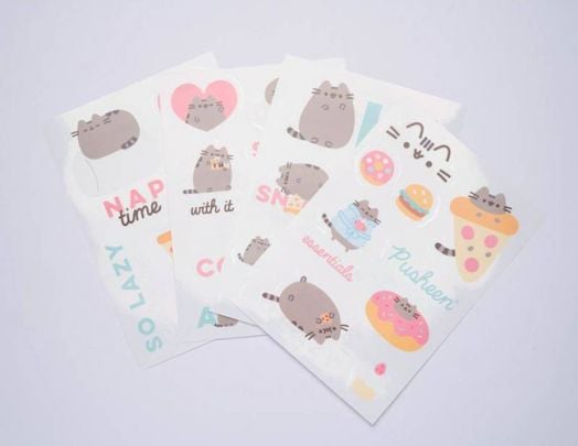 Стикери за устройства Pusheen The Cat Foodie