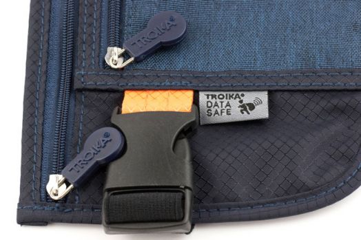 Чанта за през кръста Troika, синя