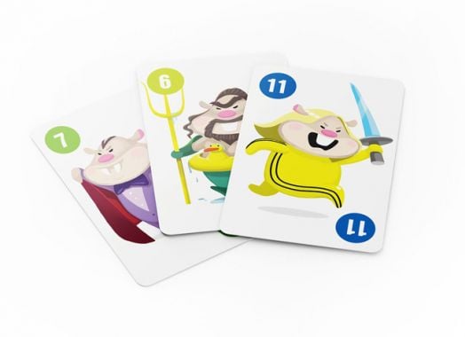 Игра с карти: Война на Хамстери